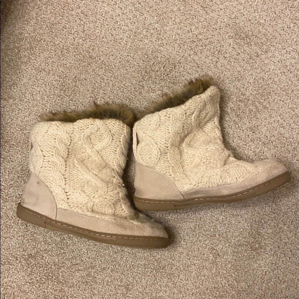 furry slippers!!!
